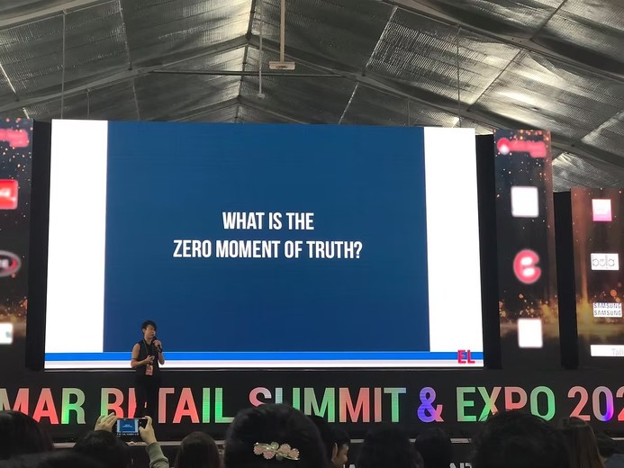 Speaking on ZMOT at the Myanmar Retail Summit 2020